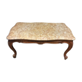 Table basse Louis XV marbre