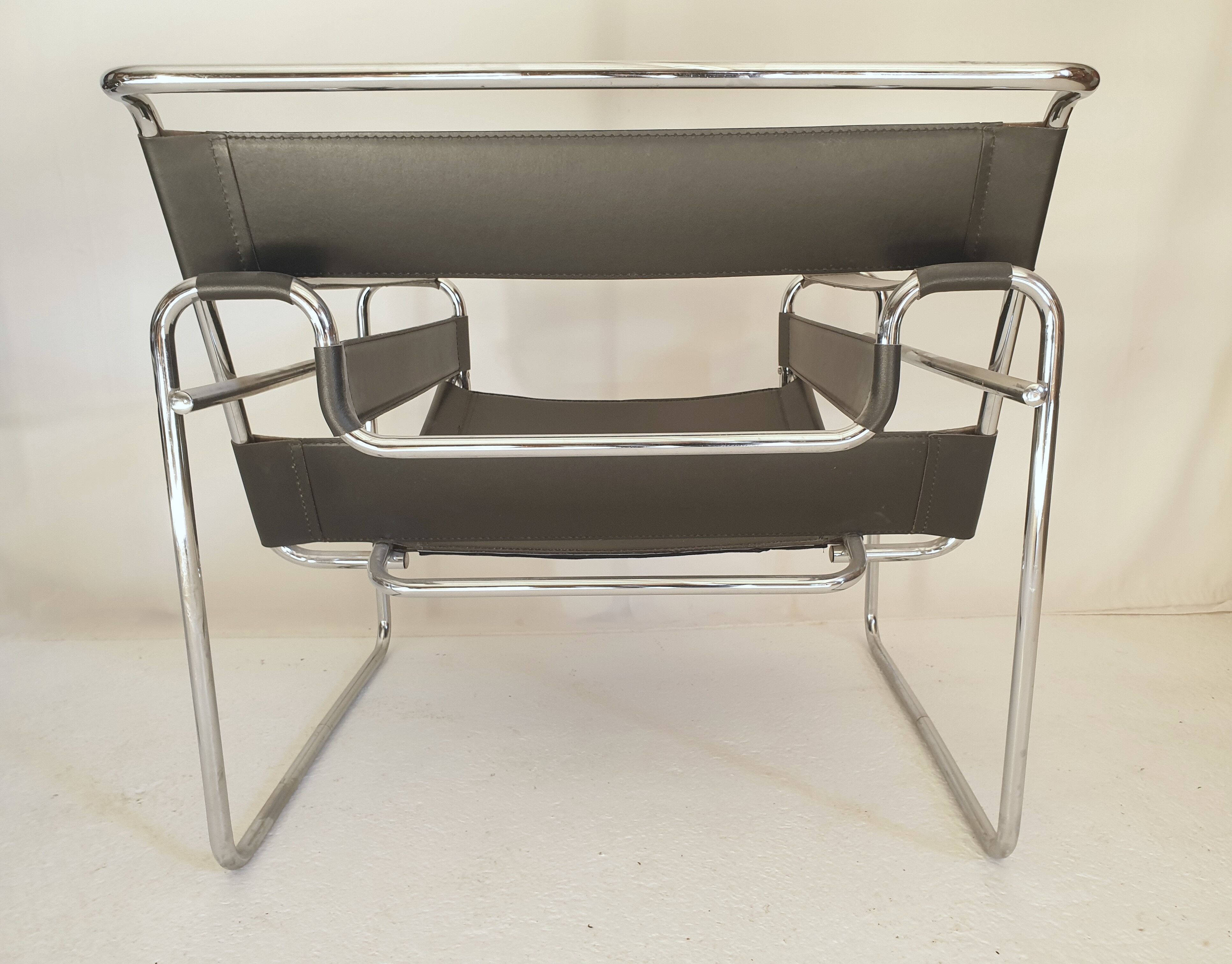 Wassily model armchairs by Marcel Breuer