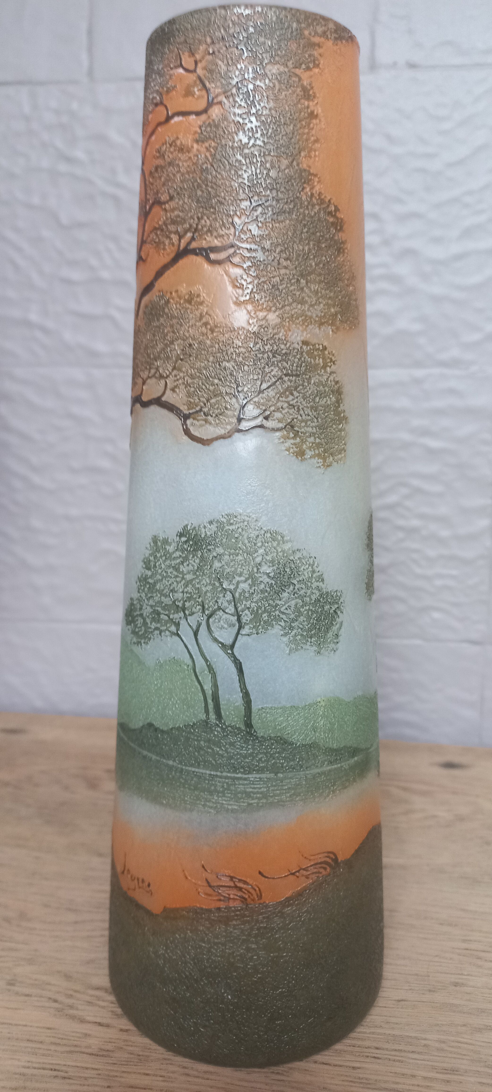 Legras Art Nouveau Vase 1900