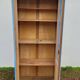 Armoire vitrine parisienne en bois peinte, 1950