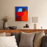 Acrylic on canvas "come closer" original by Bodasca 55x45cm