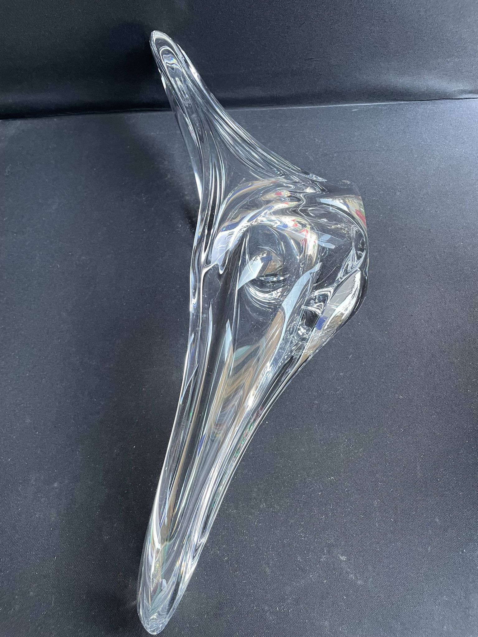 Coupe en cristal de Daum, France
