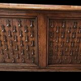 Breton oak desk