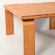 Coffee table in pine and oak, 1960s