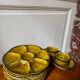 Oyster service in Gien earthenware