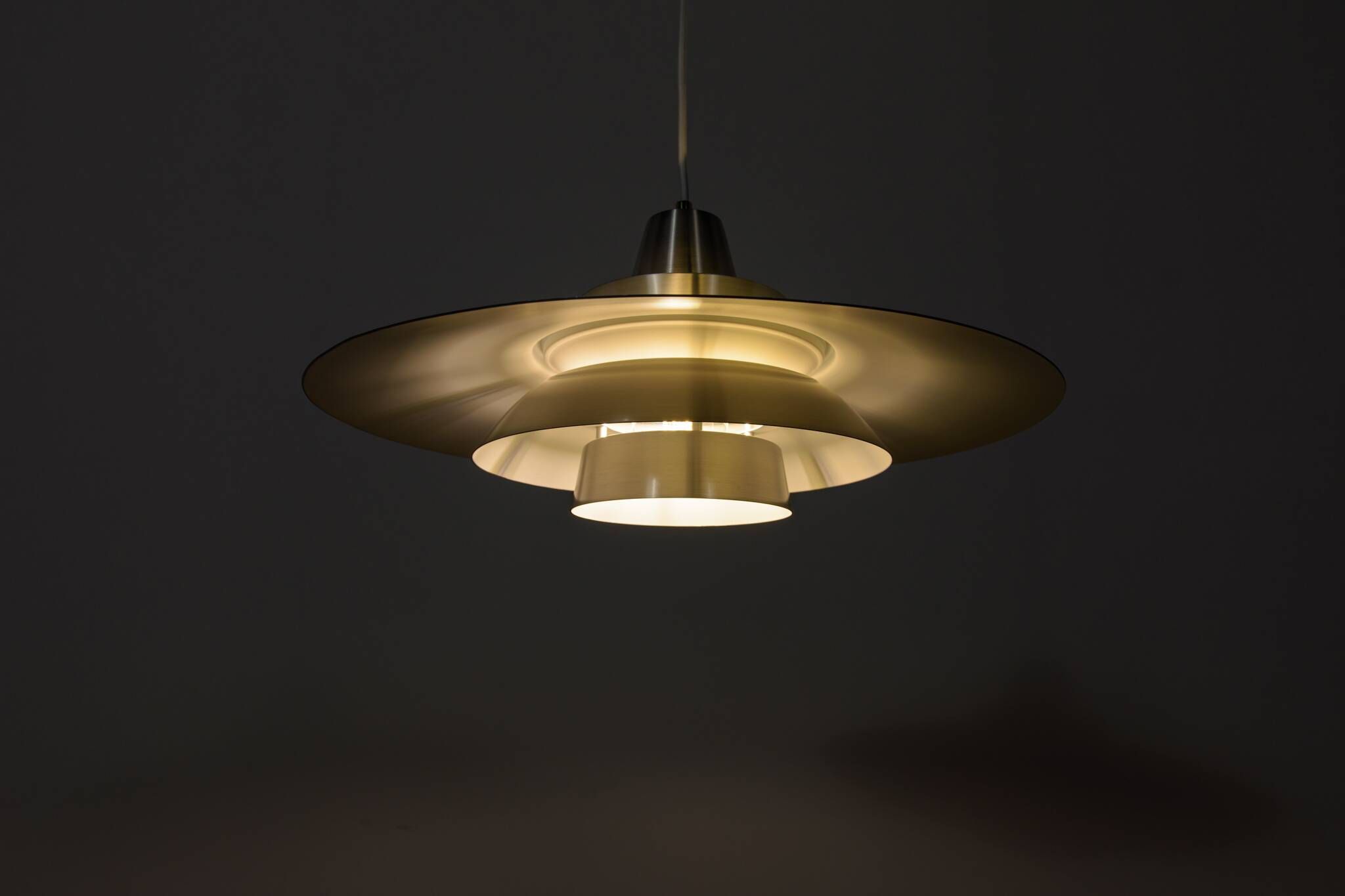 Mid-Century Type 240 Pendant Lamp by Mogens Davidsen for Superlight, Denmark, 1970s