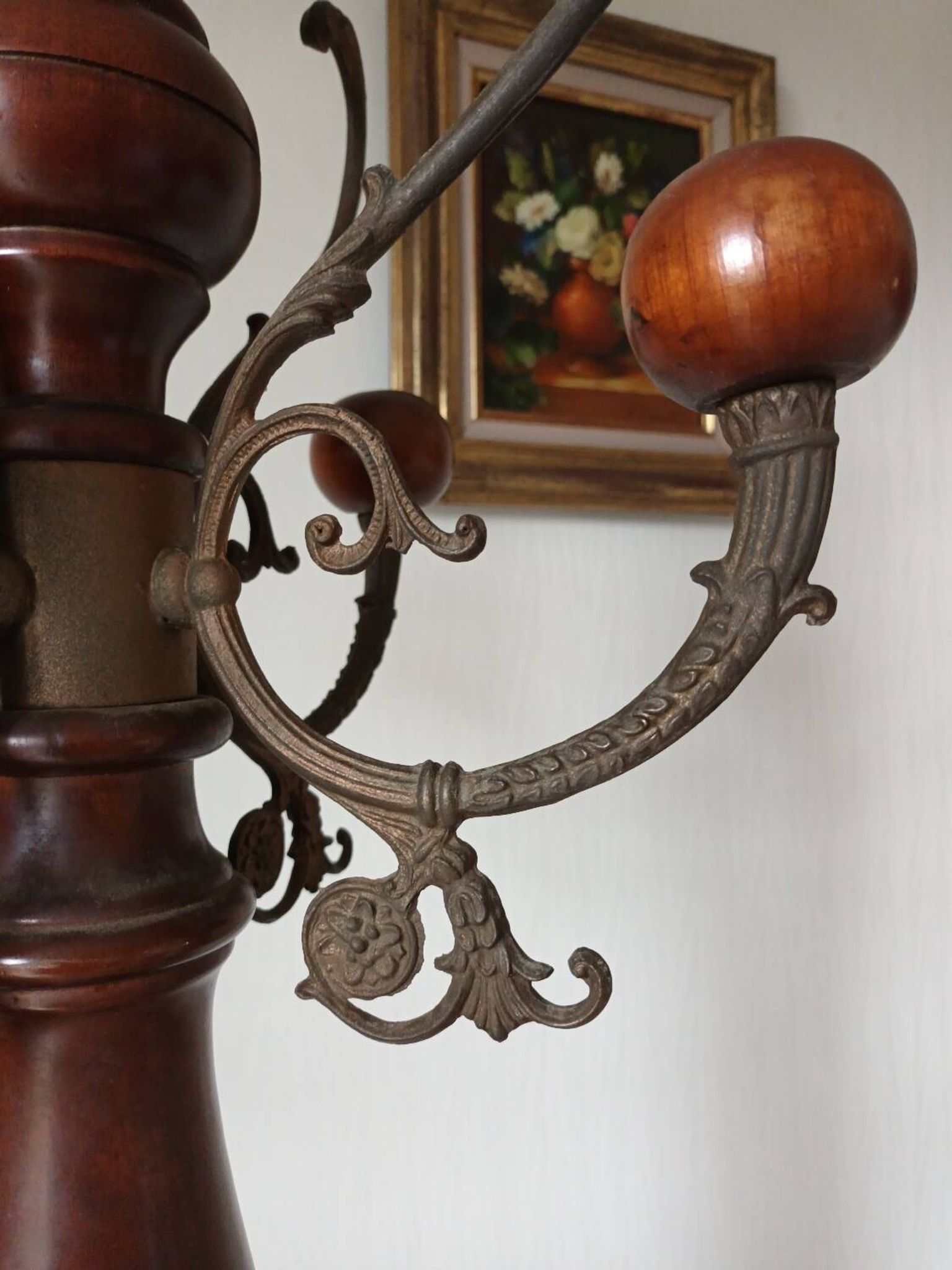Antique XXth century coat rack
