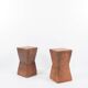Pair of side tables from around 1950 in the style of Christian Liaigre.