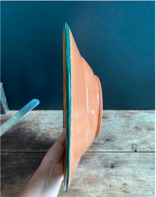 Magnificent Large Decorative Hungarian Plate (Szabó Kinga, Budapest)