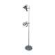 Vintage silver floor lamp, 1960s