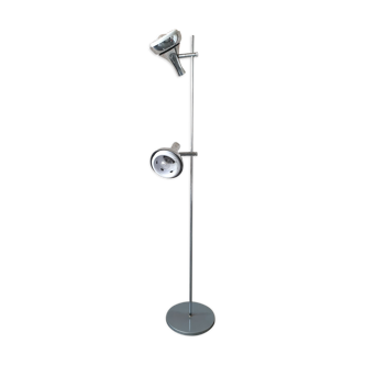 Vintage silver floor lamp, 1960s