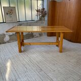 Mountain furniture table in pine 2m
