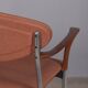 Set of 5 vintage 1980s Coro chairs with armrests, designed by Origlia