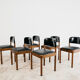 Set Da Pranzo 6 Sedie Piarotto Design Italy 1960’s Modernariato Vintag