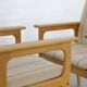 Pair of danish highback chairs by domus danica