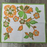 Nappe et serviettes vintage