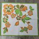 Nappe et serviettes vintage