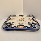 Desvres trivet, Rouen decor