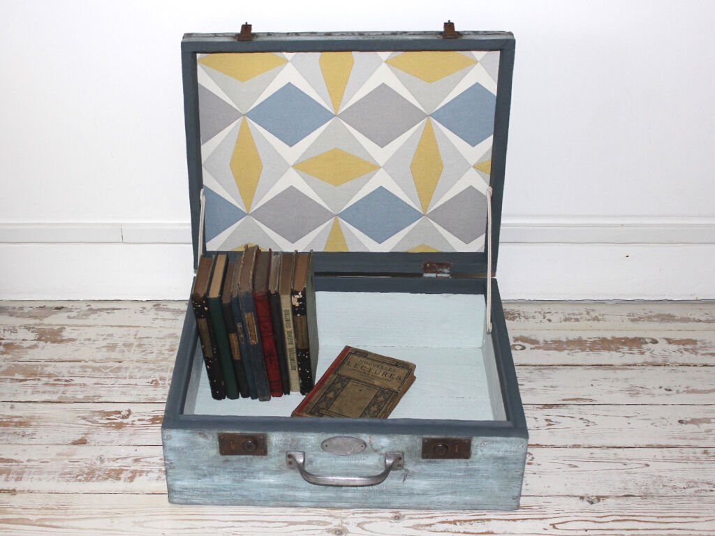 Valise en bois mallette de métier