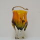 Art Glass Vase by Josef Hospodka for Glasswork Chribska,1960's.