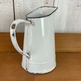 Enamelled pitcher