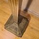 floor coat rack in bronze and brass Art Deco 195x30 10kg very beautiful and