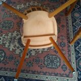 Vintage Baumann chair, bistro chair, office chair, 1950s.