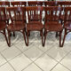 Suite de 10 chaises de Bistrot vintage années 1970