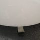 Lampshade old ceiling lamp half globe ball opaline industrial white vintage tbe ø 30 cm 2 lights