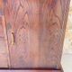 Large vintage chest of drawers with four drawers and one door in oak, circa 1960s