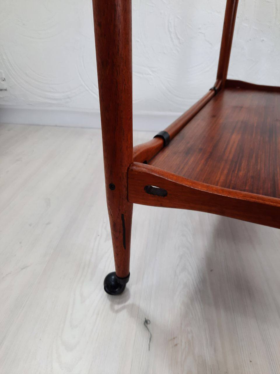 Wooden food trolley 1950