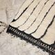 Tapis marocain sur mesure blanc traditionnelle taille 2,5/3,5 m