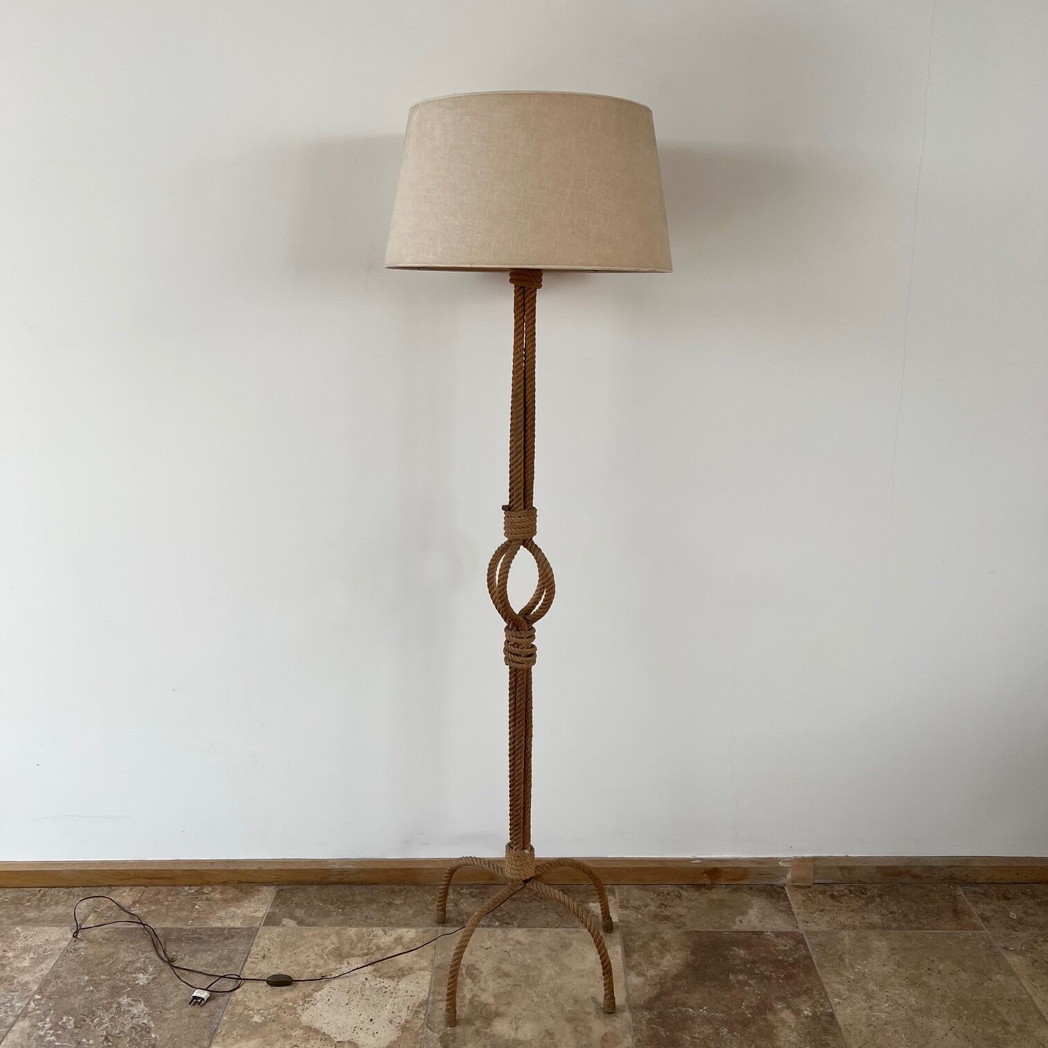 Work mid-century french floor lamp