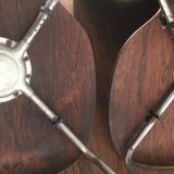 Pair of butterfly 3107 chairs by Arne Jacobsen pilot version, 1955