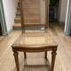 Chaise cannage