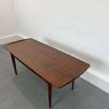 Teak Coffee Table by Tove and Edvard Kindt-Larsen for France & Son, Denmark, 1960s