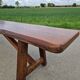 Lot de 2 bancs en orme massif par Aranjou