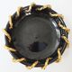 Vintage 1960s braided fruit bowl