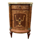 Petit Meuble d'appoint  Marqueté style louis XVI