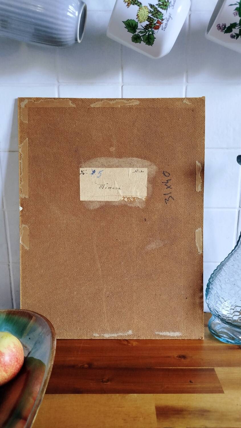 Tableau "Mimosa" de 1970