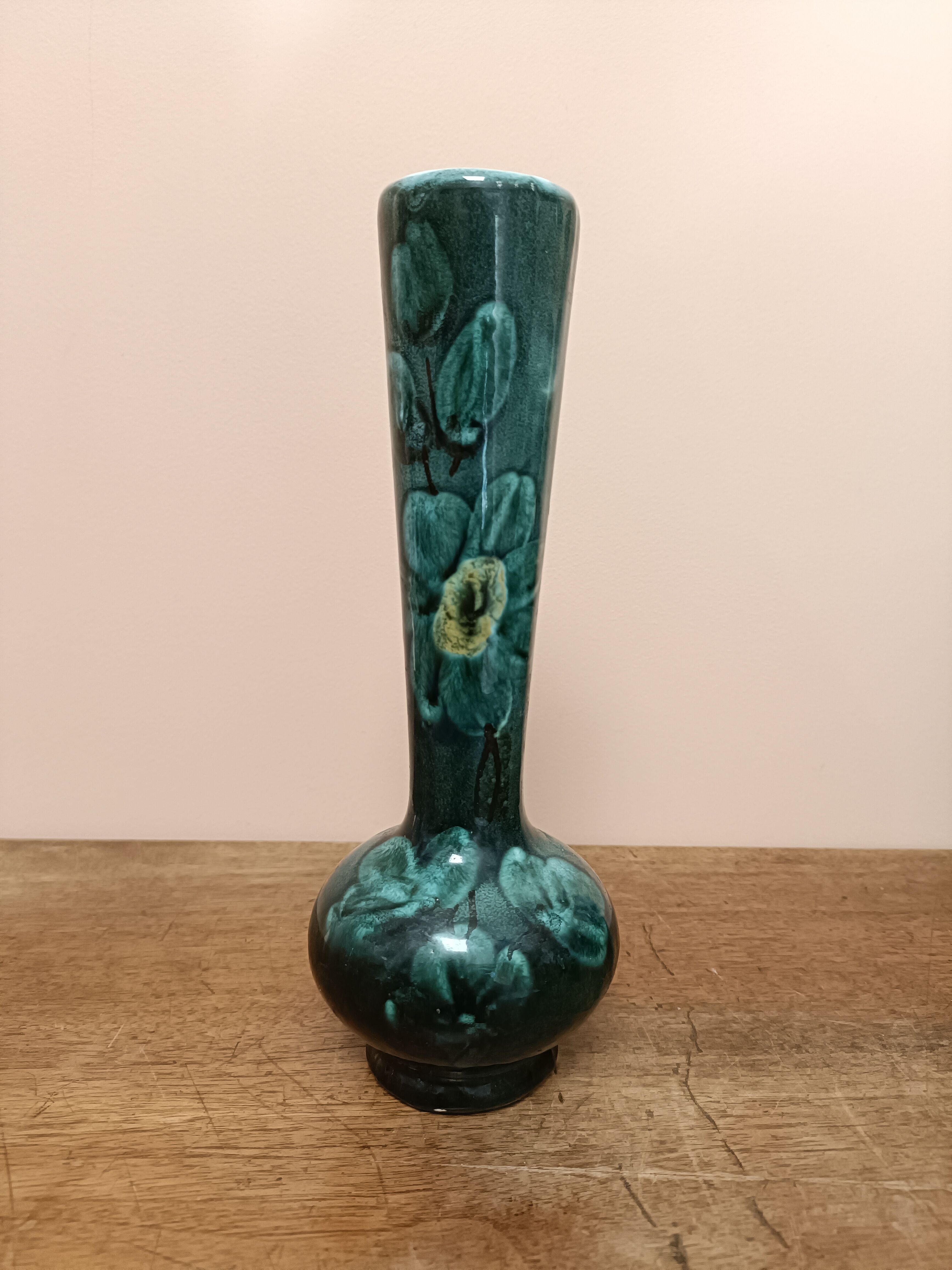 Soliflore green ceramic