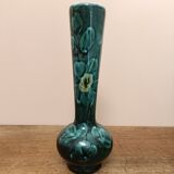 Soliflore céramique vert