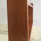 Wall shelf in elm, 1980s