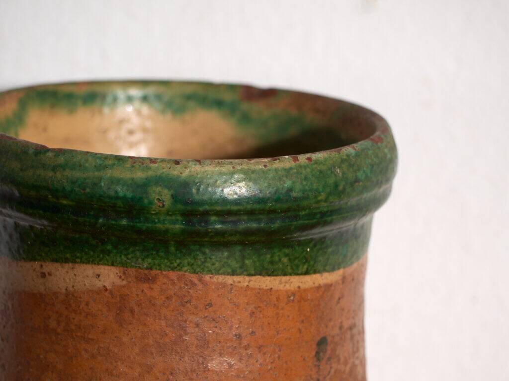 Antique glazed ceramic vase – Central Europe, circa 1920