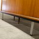 Wardrobe 1970 teak 4 doors half wardrobe half shelf 182 cm