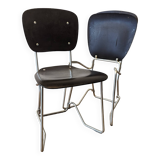 Pair de chaises suisses ALUFLEX par Armin Wirth
