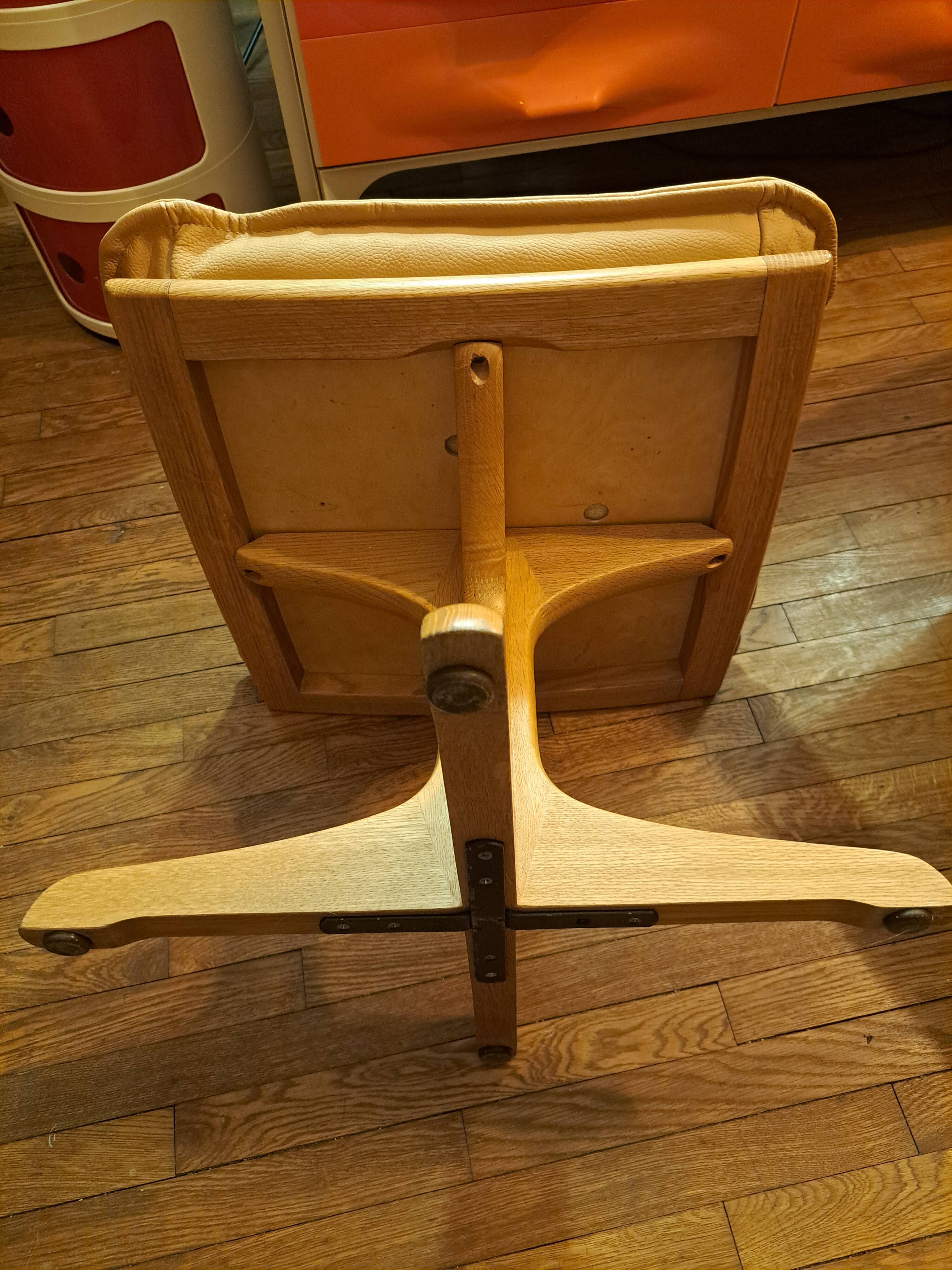 Pairs of armchairs and ottoman by Soda Galvano for Lied Mobler, Norway 1970