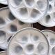 Set of 11 + 1 oyster plates Moulin des Loups