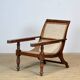 Chaise de plantation indonésienne coloniale hollandaise, vers 1920