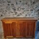 Vintage French pine buffet / Shop counter, 1930s
